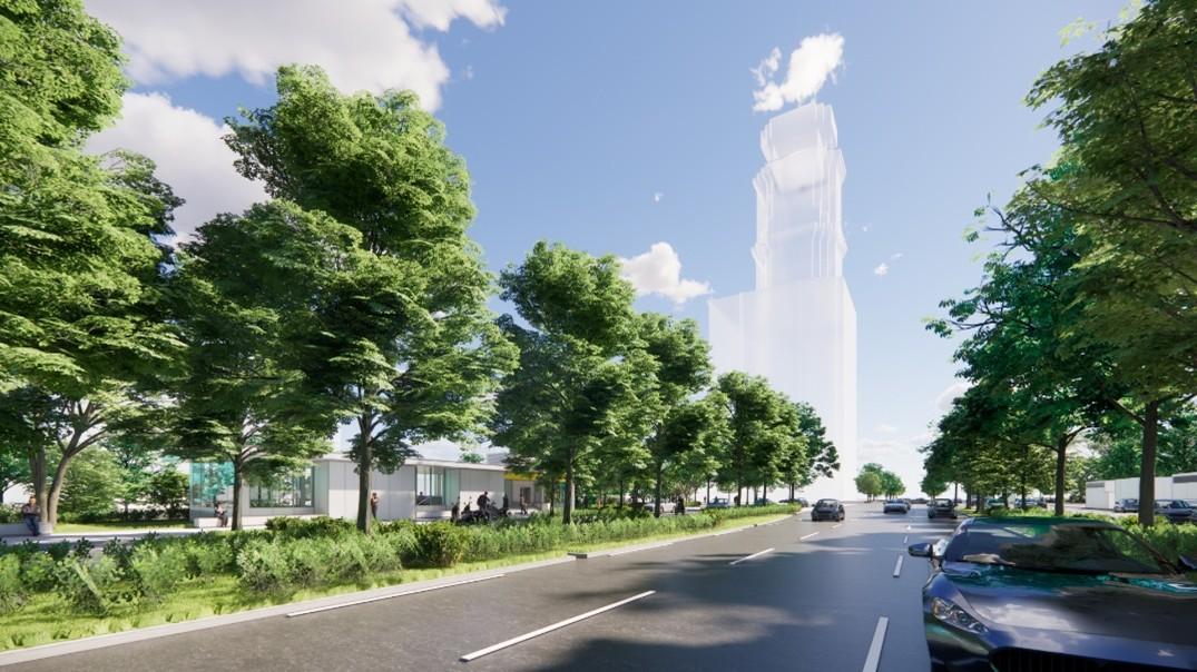 為避免捷運黃線施工建設期間，民族路道路壅塞並降低事故風險，捷運局將秉持「工程推動與環境保護並重」原則，將樹木保留與綠資源維護納入整體工程設計，及交通維持計畫中審慎評估。(圖:高市府捷運局提供)